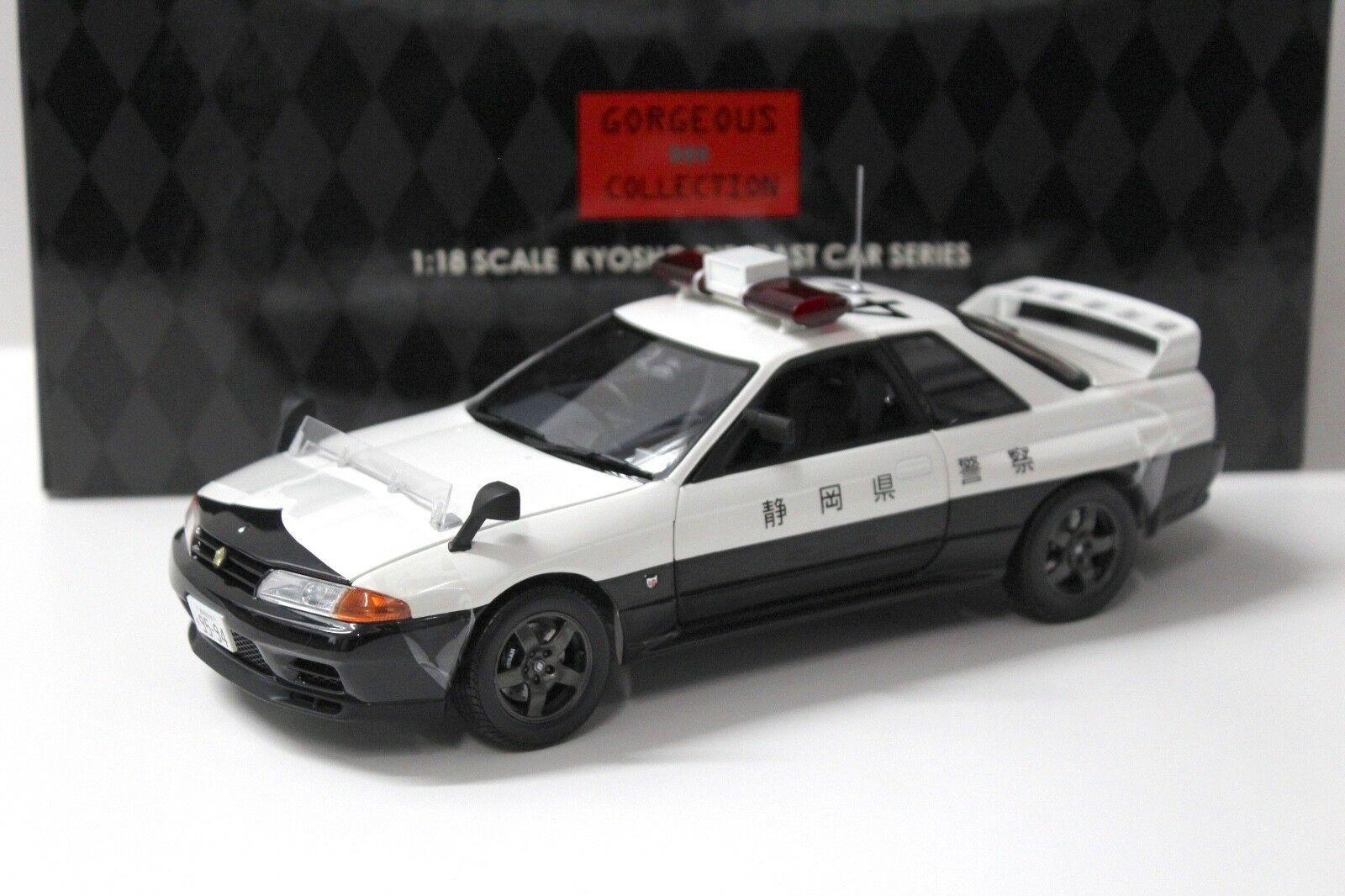 1:18 Kyosho Nissan Skyline GT-R R32 Shizuoka Police 421