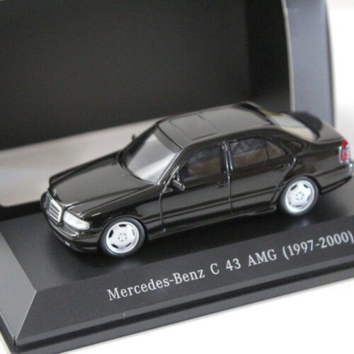 1:43 Spark Minimax Mercedes C43 AMG W202 black DEALER VERSION