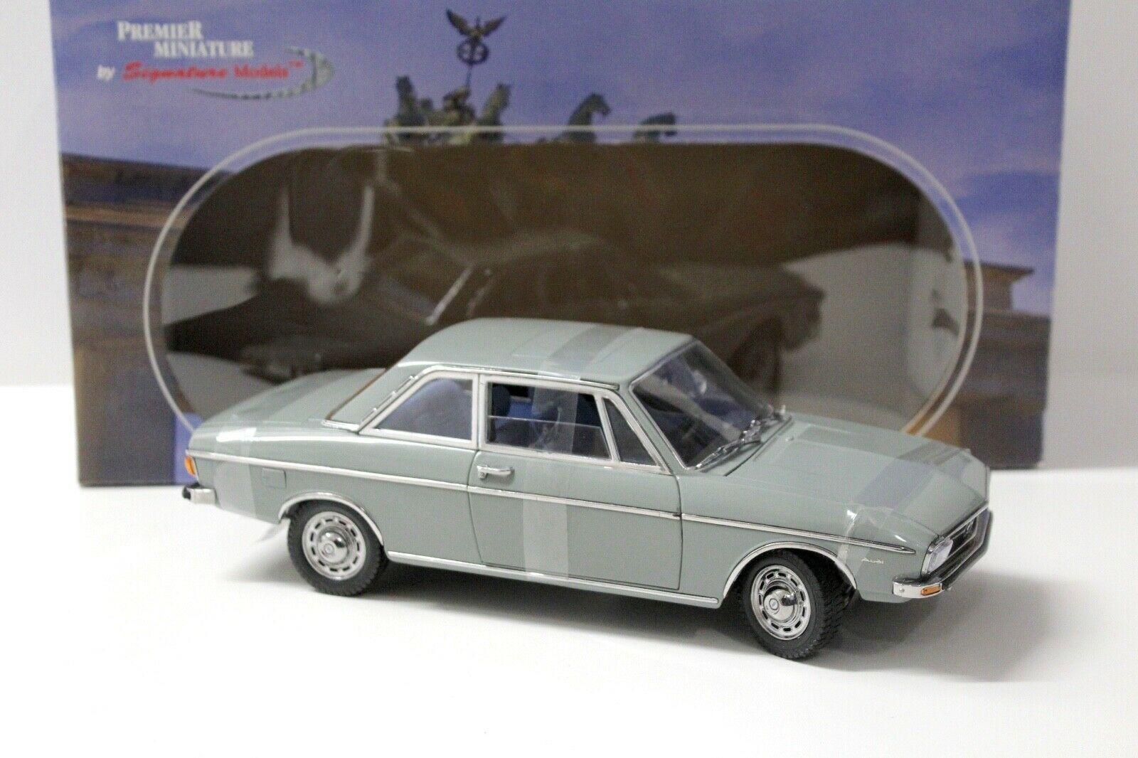 1:18 Signature Models Audi 100 LS grey 1972