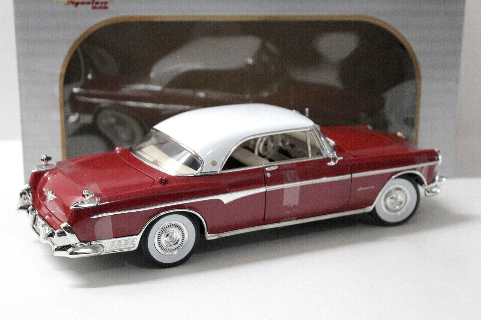 1:18 Signature Models Chrysler Imperial Coupe 1955 red/white