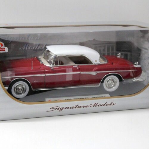1:18 Signature Models Chrysler Imperial Coupe 1955 red/white