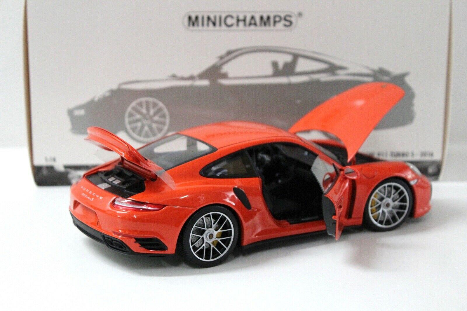 1:18 Minichamps Porsche 911 991.II Turbo S Coupe orange 2016