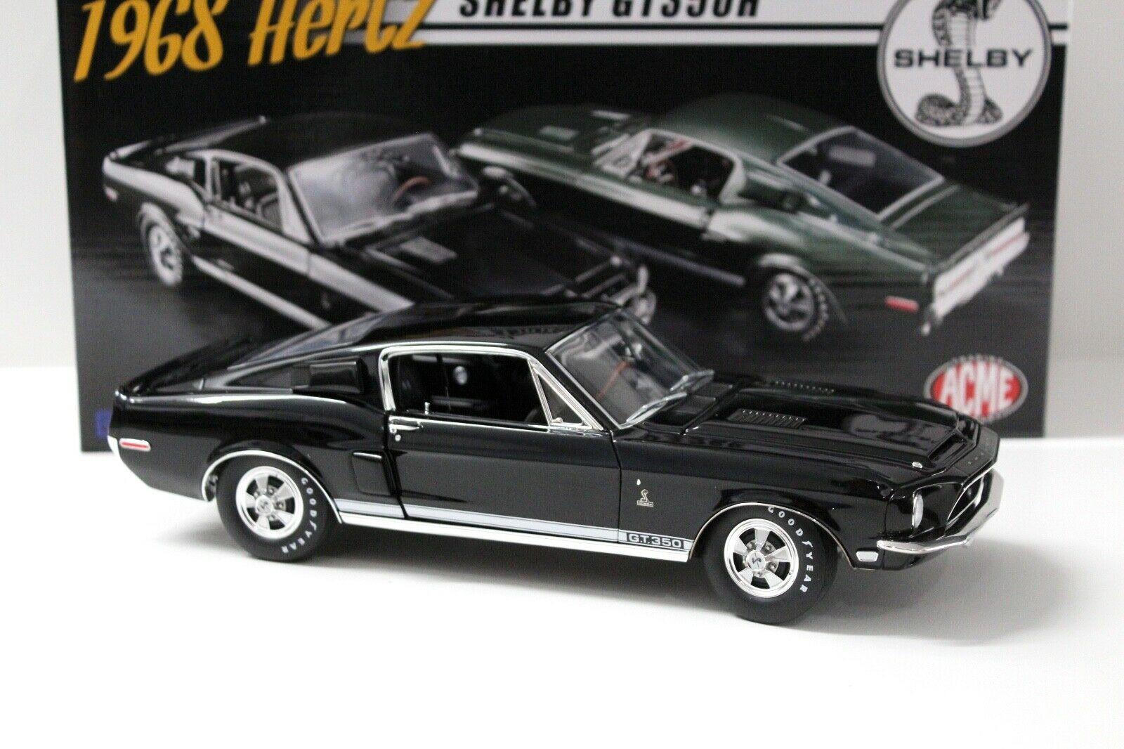 1:18 ACME 1968 HERTZ Shelby GT350H Coupe *RENT A RACER* black