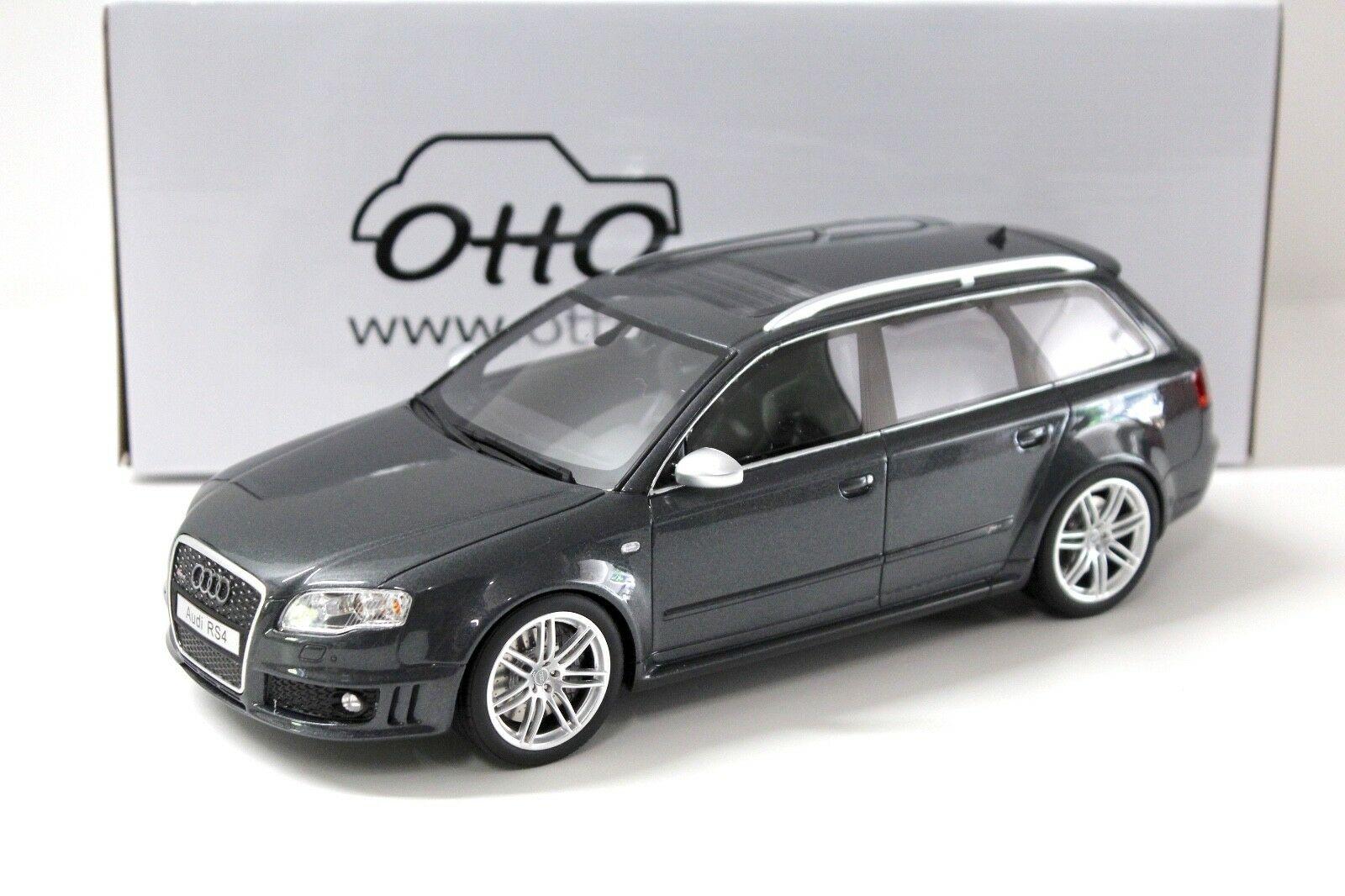 1:18 OTTO mobile OT721 Audi RS4 Avant B7 daytona grey