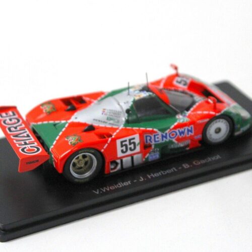 1:43 Spark Mazda 787B Winner Le Mans 1991 #55 Weidler
