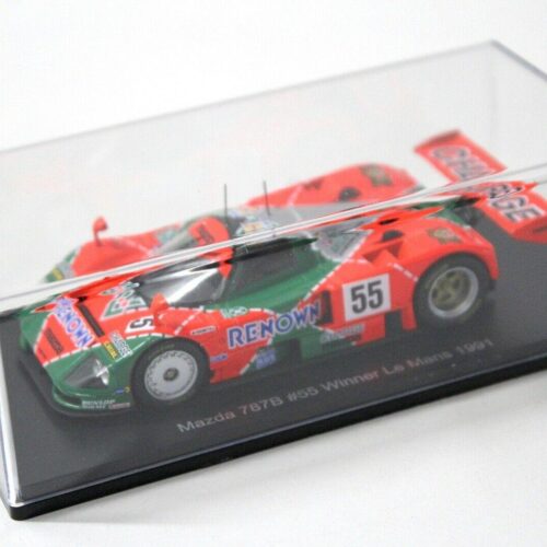 1:43 Spark Mazda 787B Winner Le Mans 1991 #55 Weidler