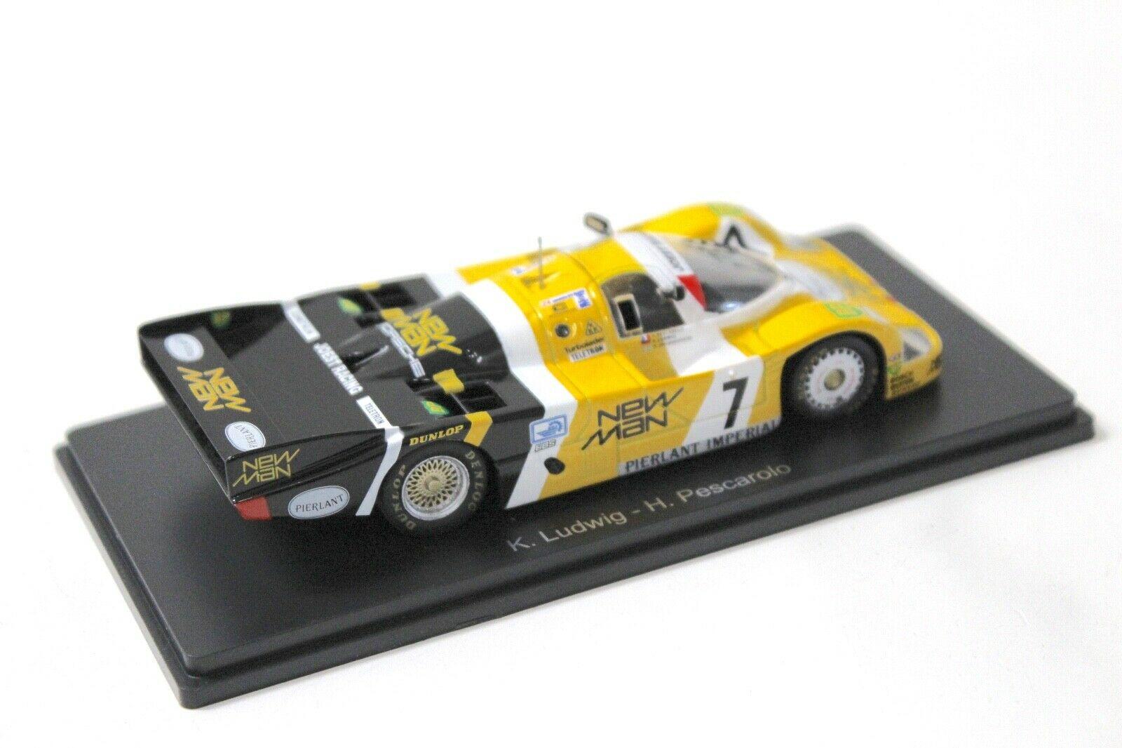 1:43 Spark Hachette Porsche 956 #7 Winner Le Mans 1984 Ludwig