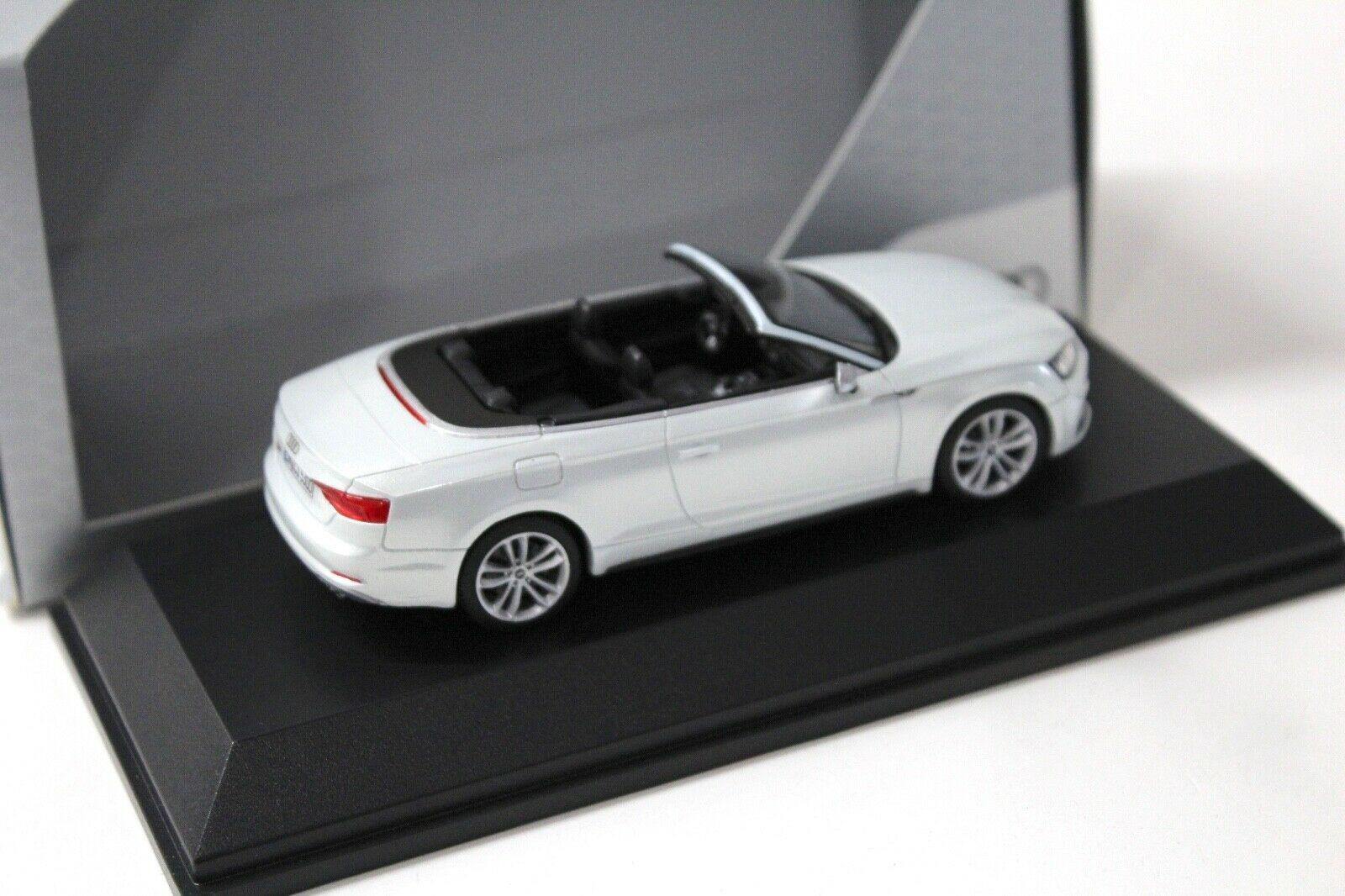 1:43 Jadi Audi S5 Cabriolet pearl white DEALER VERSION