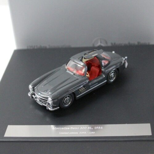1:43 Schuco Mercedes 300SL Gullwing grey DEALER VERSION