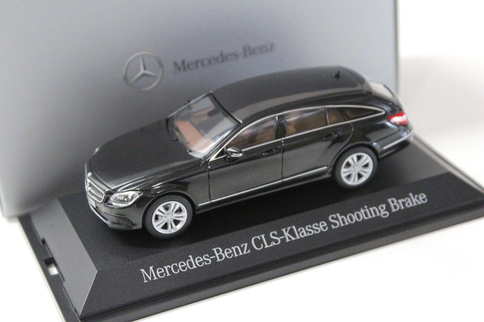 ID 41162 orig 1.jpg 1:43 Norev Mercedes CLS Shooting Brake X218 Mopf black DEALER VERSION