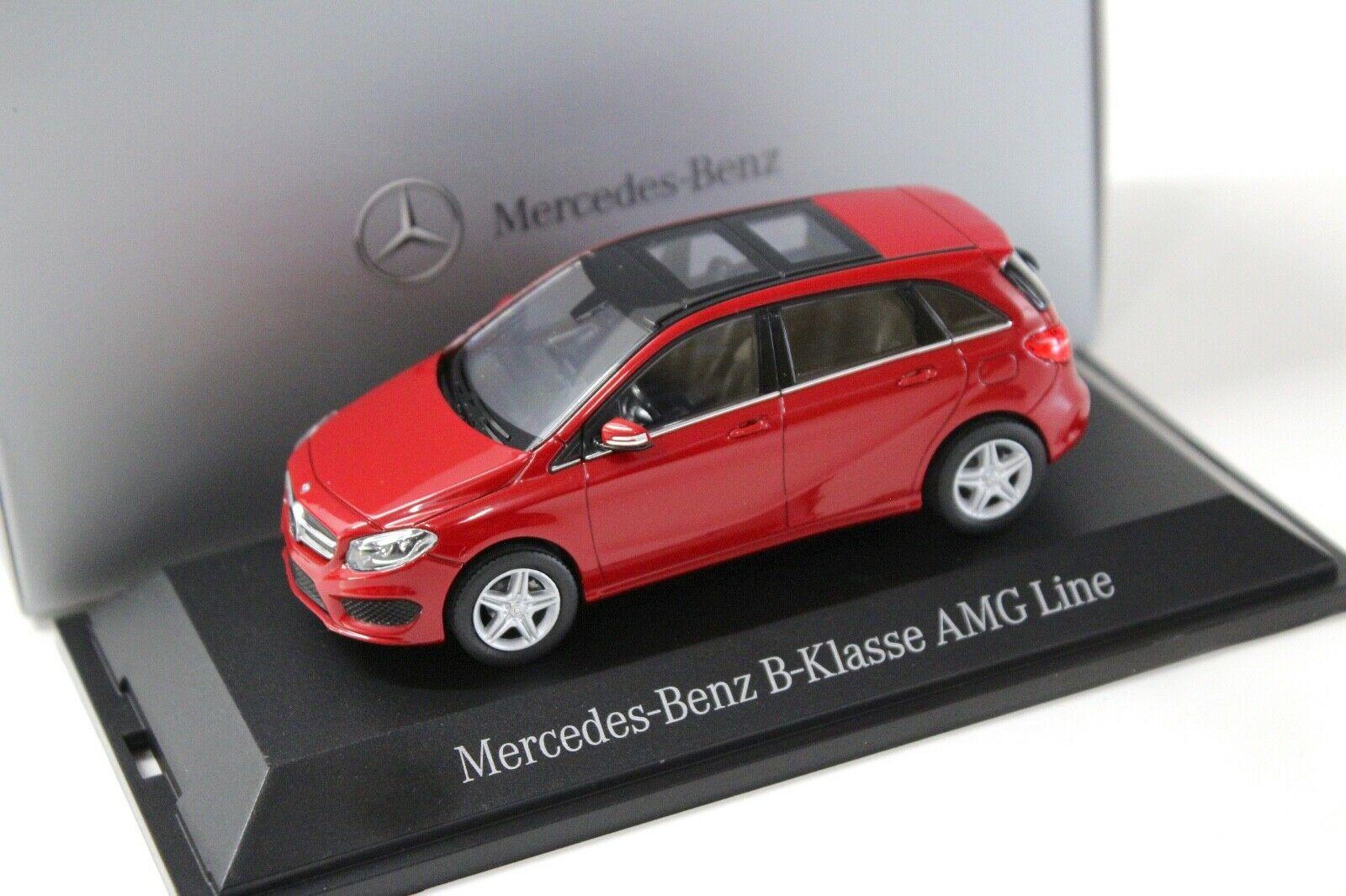 ID 41171 orig.jpg 1:43 Norev Mercedes B-Klasse AMG Line red DEALER VERSION