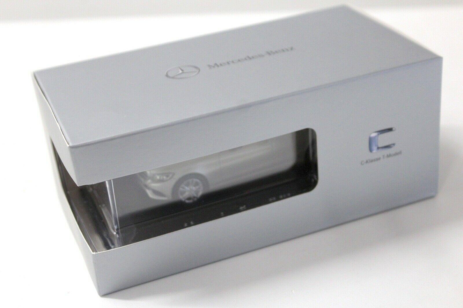 1:43 Norev Mercedes C-Klasse T-Modell Avantgarde silver DEALER VERSION