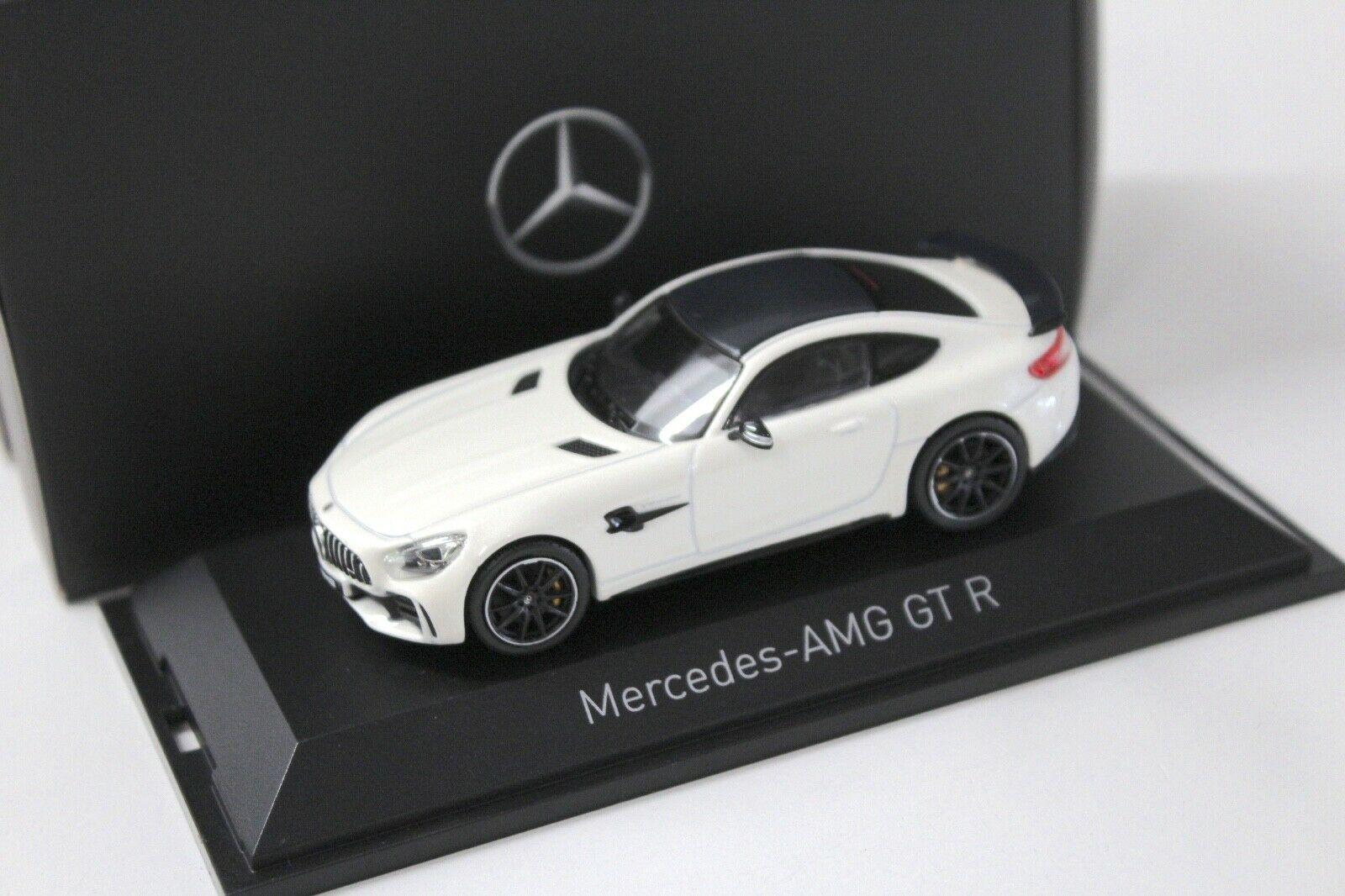 1:43 Norev Mercedes-AMG GT R Coupe white DEALER VERSION