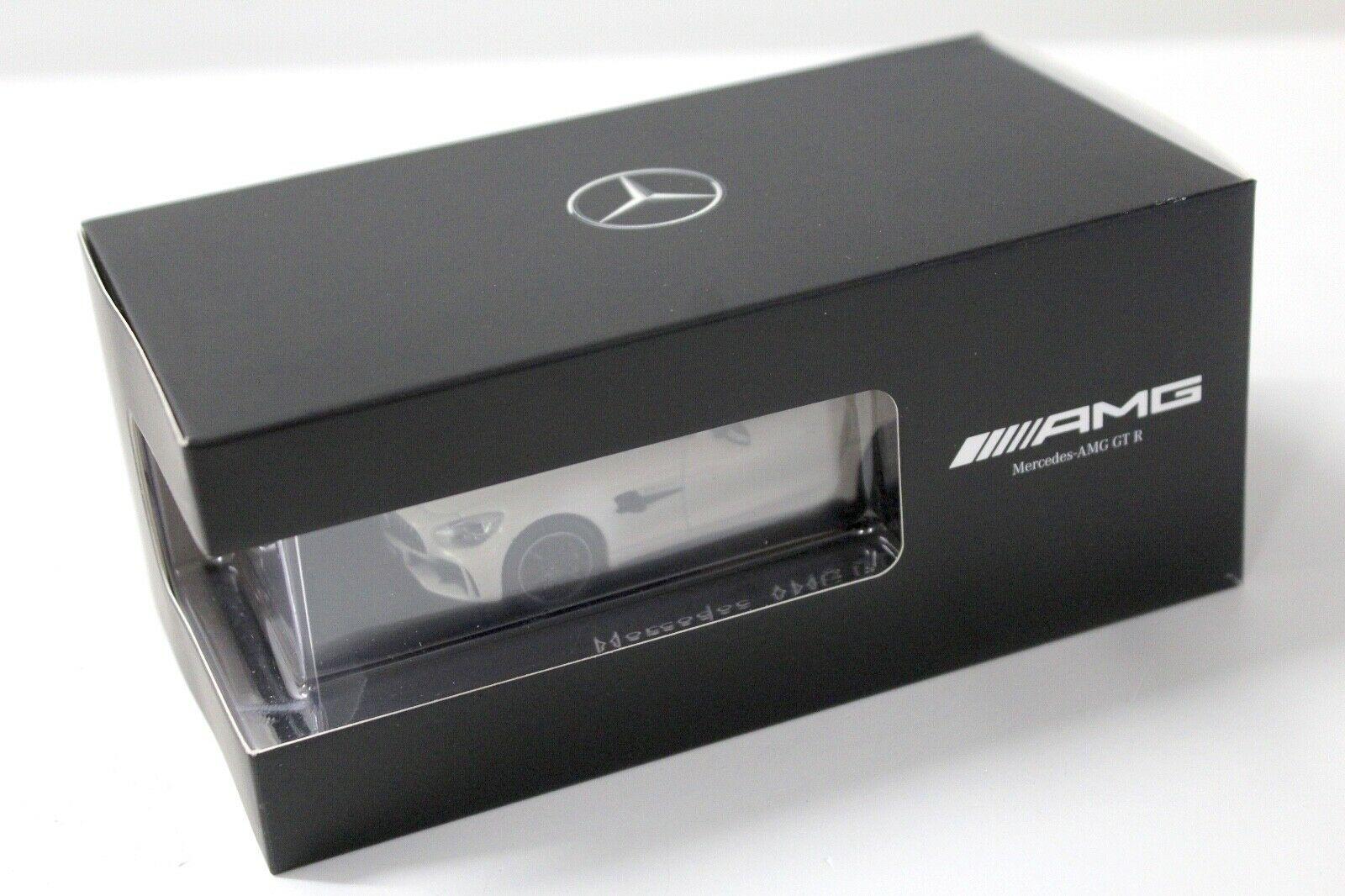 1:43 Norev Mercedes-AMG GT R Coupe white DEALER VERSION