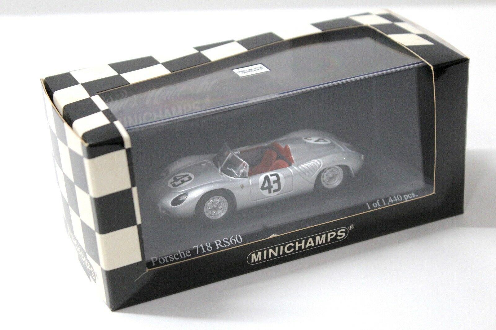 1:43 Minichamps Porsche 718 RS60 Sebring 12 Hours #43
