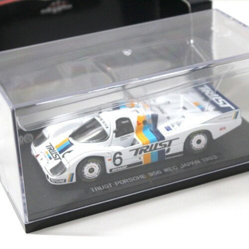 1:43 EBBRO Trust Porsche 956 WEC Japan 1983 Schuppan #6 white - Image 3