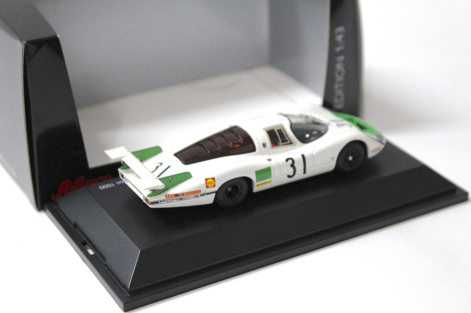 1:43 Schuco Porsche 908 Le Mans 1968 J.Siffert #31