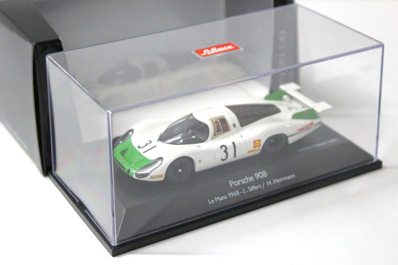 1:43 Schuco Porsche 908 Le Mans 1968 J.Siffert #31