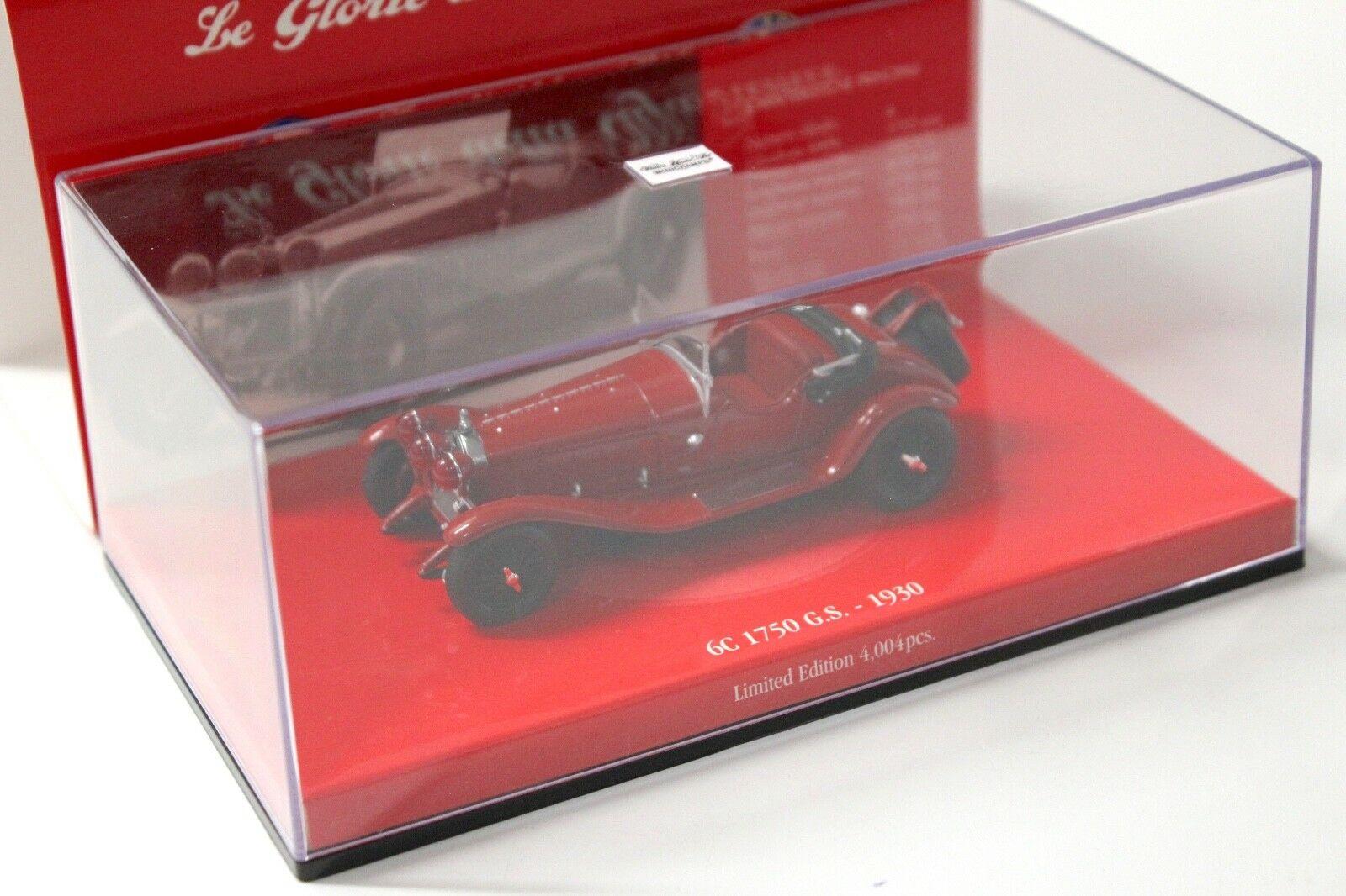 1:43 Minichamps Alfa Romeo 6C 1750 G.S. 1930 red