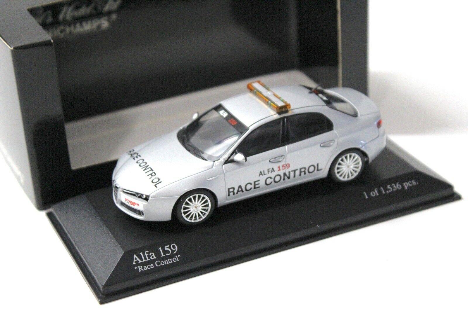 ID 41271 orig.jpg 1:43 Minichamps Alfa Romeo 159 Race Control 2006 silver