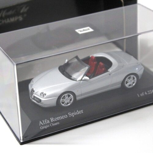 1:43 Minichamps Alfa Romeo Spider 2003 silver - Image 3