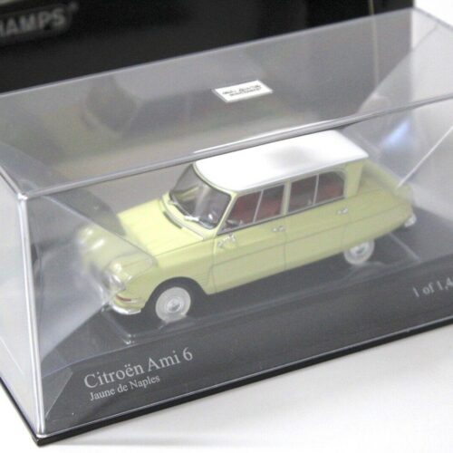 1:43 Minichamps Citroen Ami 6 yellow/ white 1964