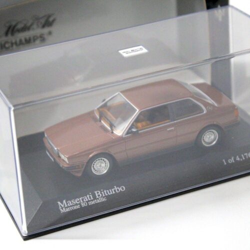 1:43 Minichamps Maserati Biturbo Marrone 80 metallic