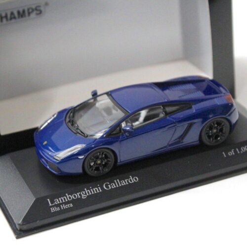 1:43 Minichamps Lamborghini Gallardo 2006 blue hera