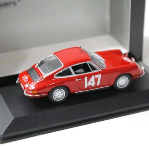 1:43 Minichamps Porsche 911 Rallye Monte Carlo 1965 #147 red