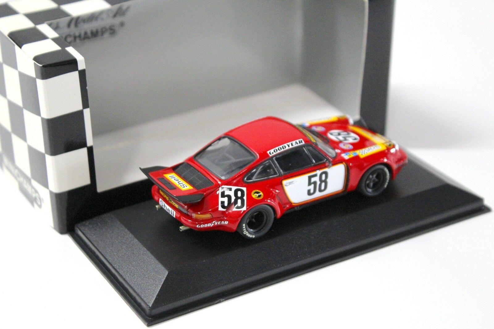 1:43 Minichamps Porsche 911 Carrera RSR 3.0 red #58