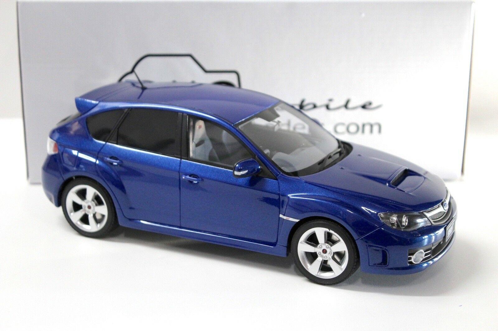 1:18 OTTO mobile OT250 Subaru Impreza WRX STI 2008 blue