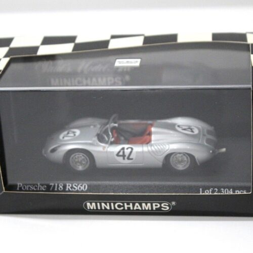 1:43 Minichamps Porsche 718 RS60 Sebring 12 Hours #42