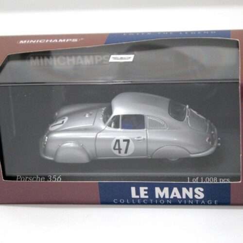 1:43 Minichamps Porsche 356 Le Mans 24h 1951 Sauerwein #47 silver