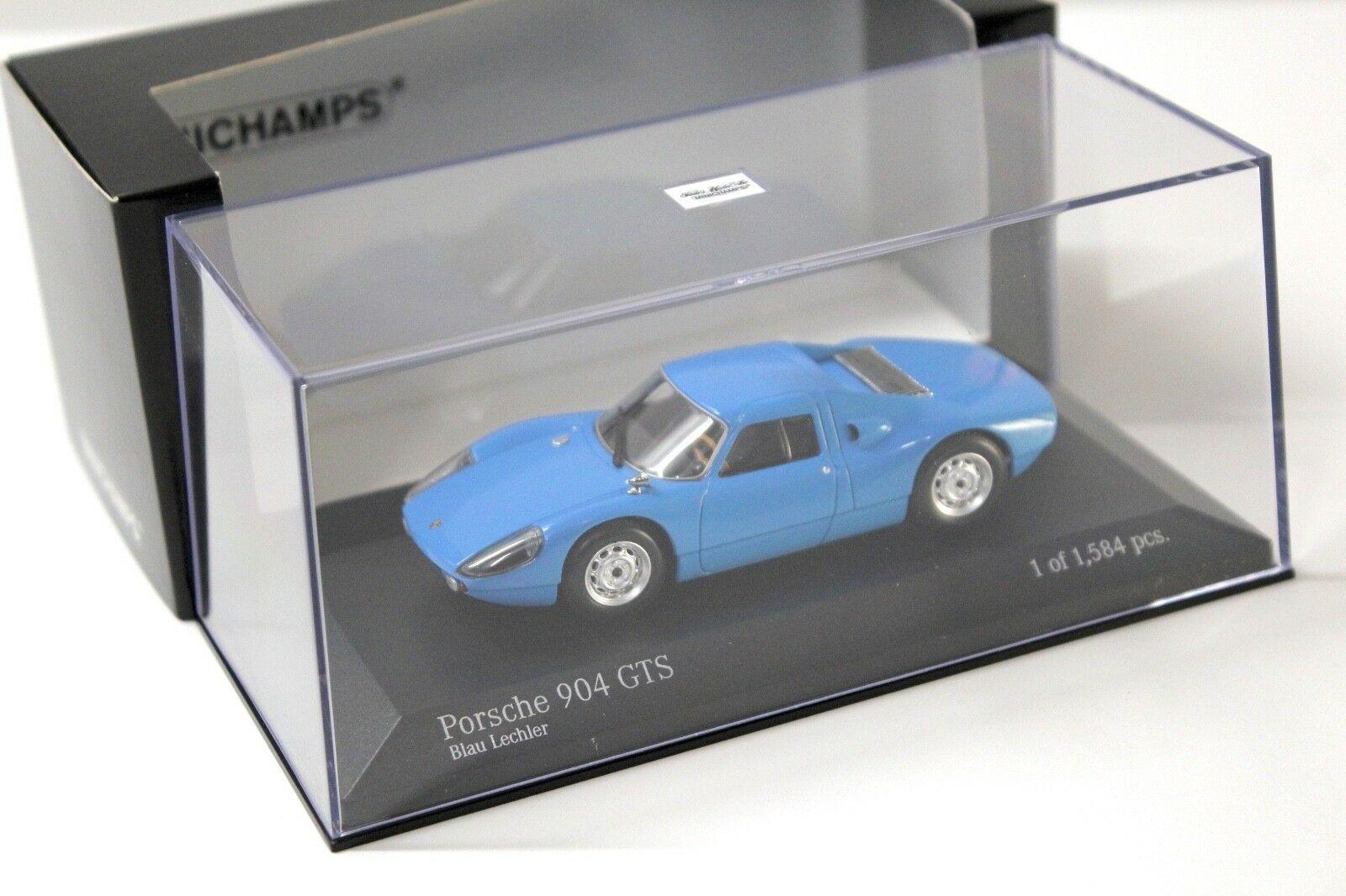 1:43 Minichamps Porsche 904 GTS blue lechler