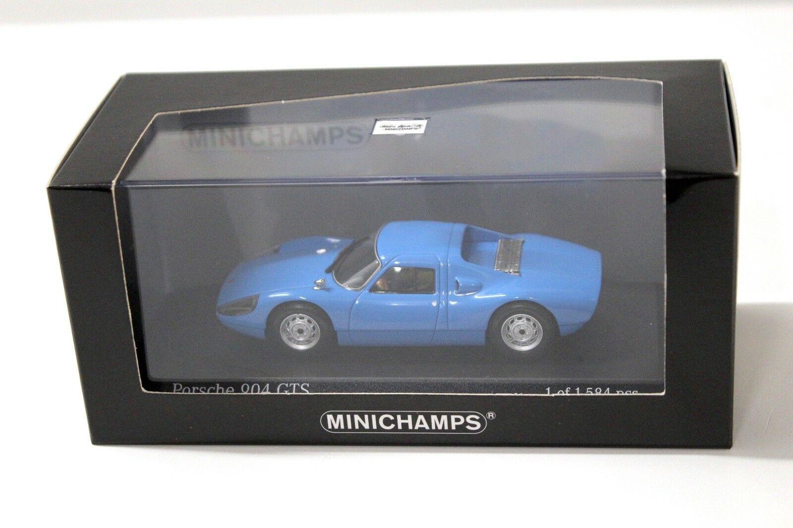 1:43 Minichamps Porsche 904 GTS blue lechler