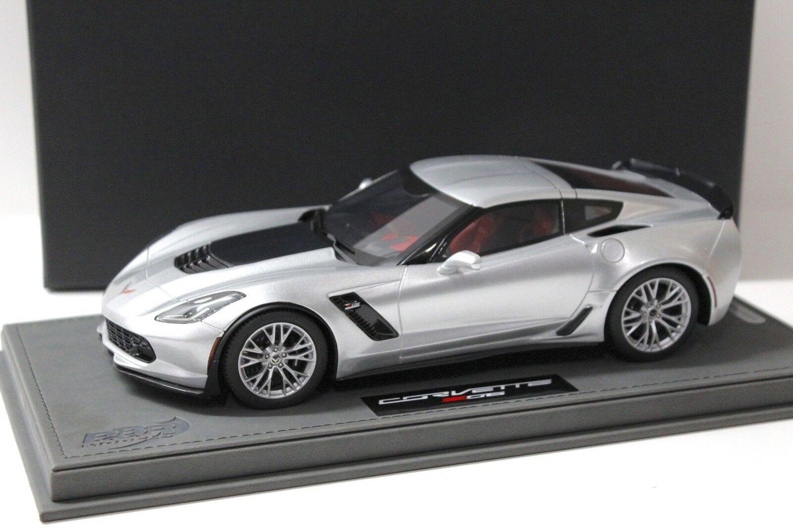 ID 41726 orig.jpg 1:18 BBR Chevrolet Corvette Z06 Coupe Sharkmit silver