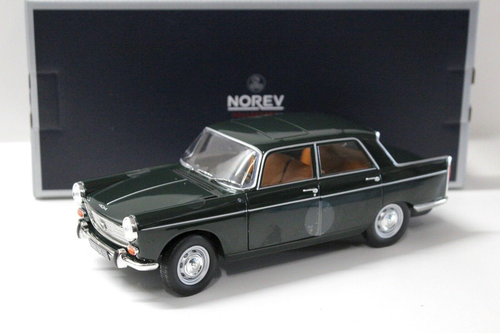 ID 41767 orig.jpg 1:18 Norev Peugeot 404 Sedan 1965 dark green
