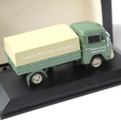 1:43 Norev Tempo Wiking LKW Sanitär Heizung green