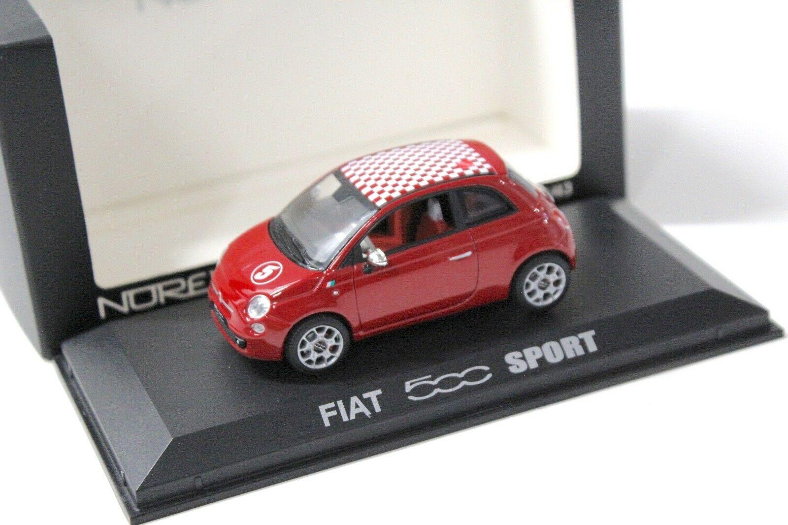 1:43 Norev Fiat 500 Sport red