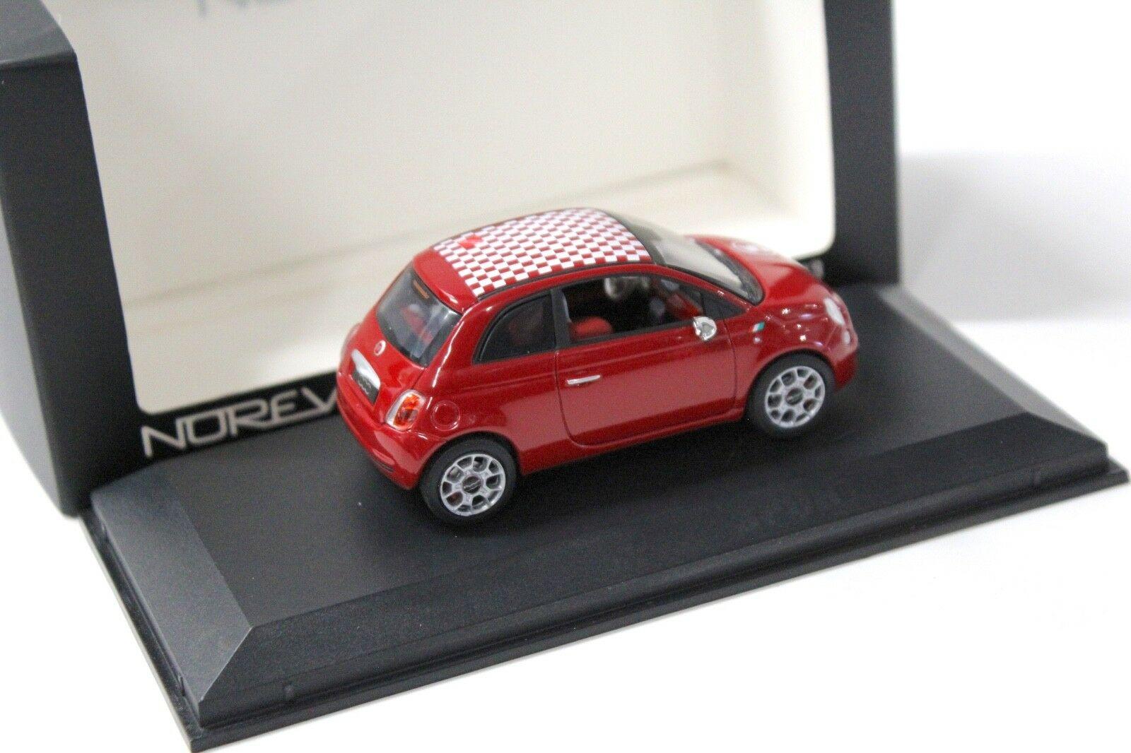 1:43 Norev Fiat 500 Sport red