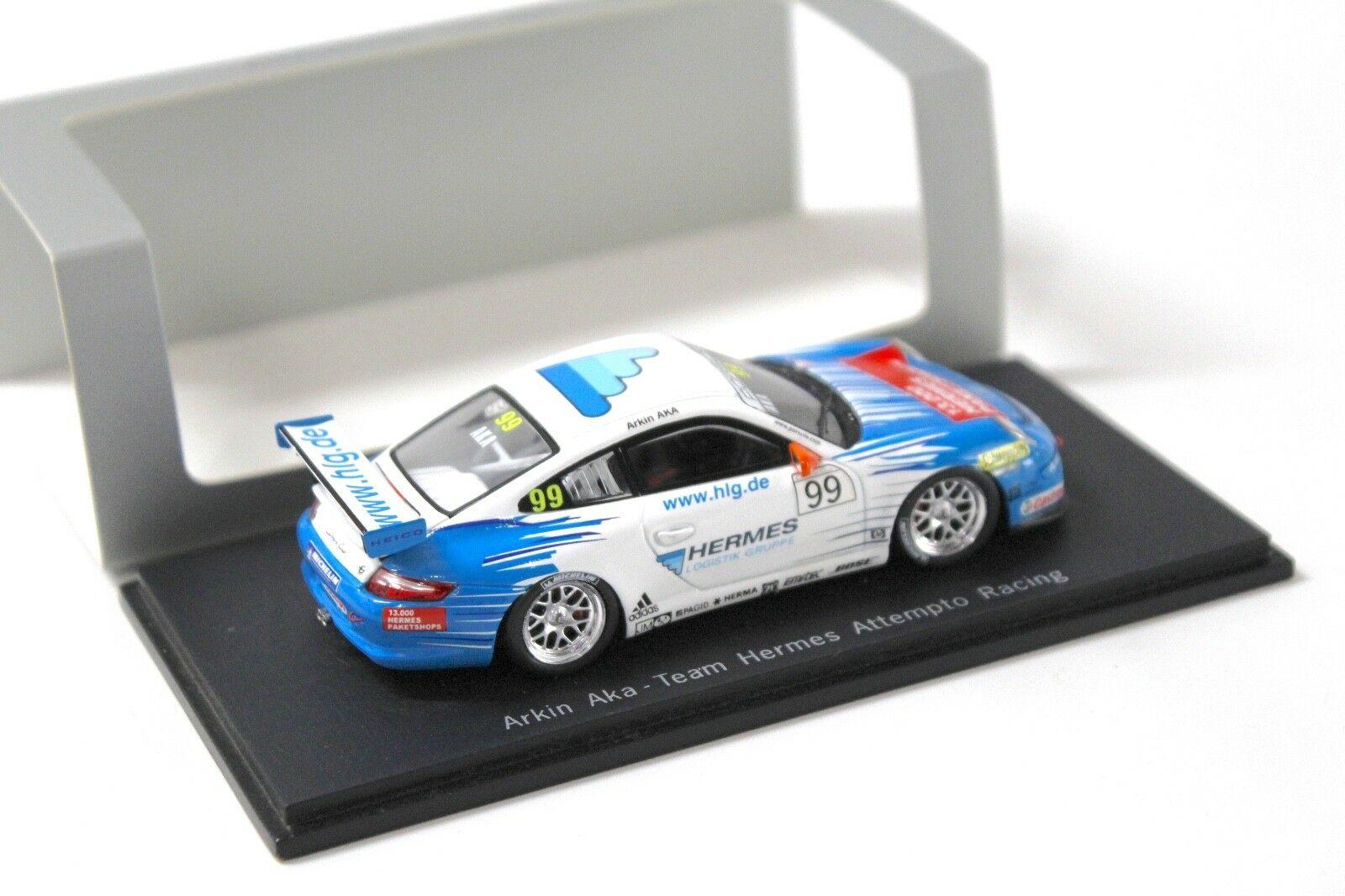 1:43 Spark Porsche 911 997 GT3 CUP #99 "HERMES" CUP 2007