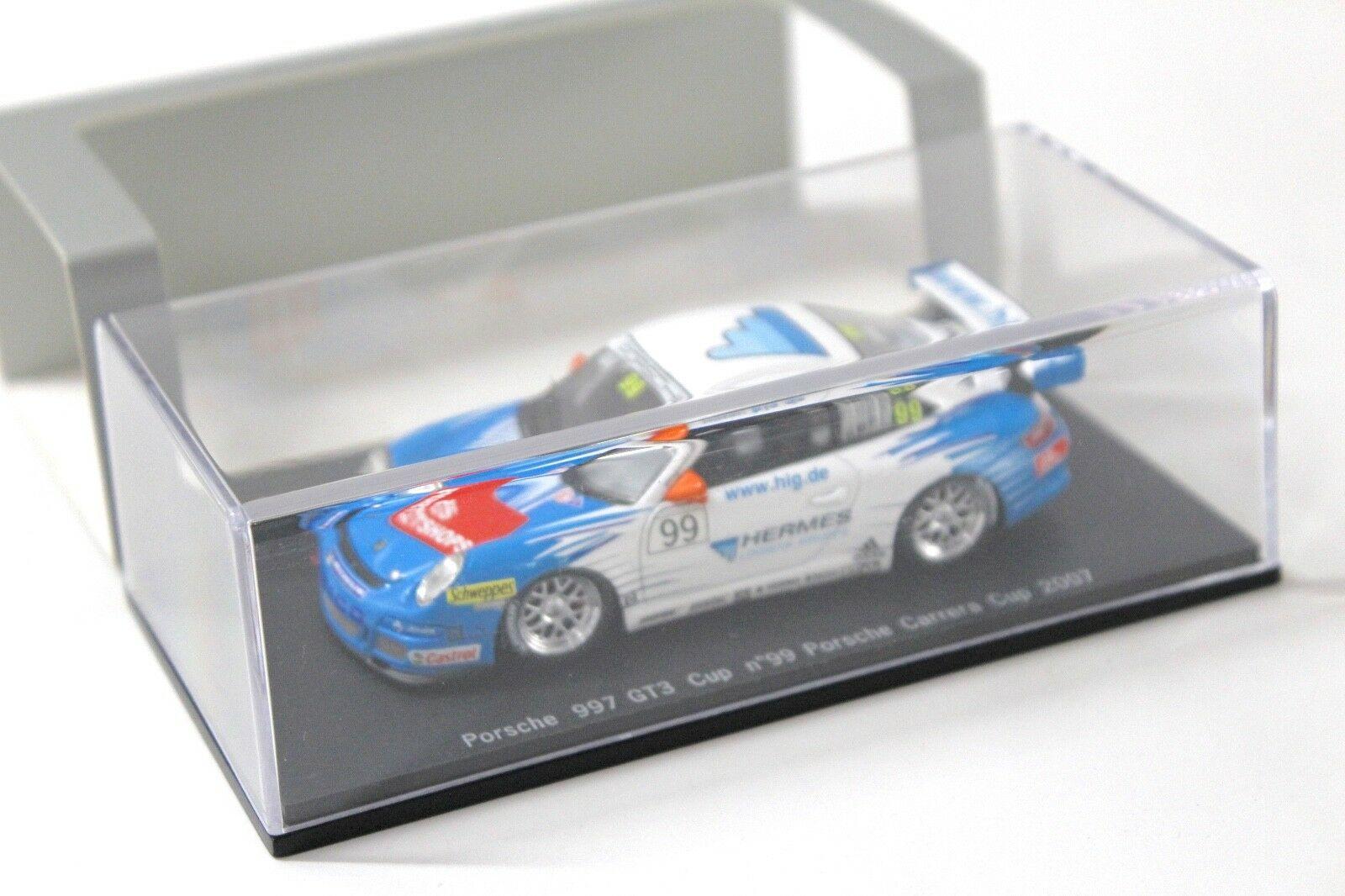 1:43 Spark Porsche 911 997 GT3 CUP #99 "HERMES" CUP 2007