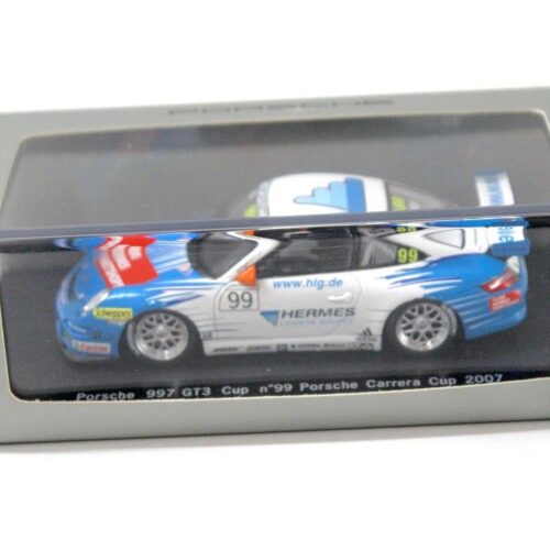 1:43 Spark Porsche 911 997 GT3 CUP #99 "HERMES" CUP 2007