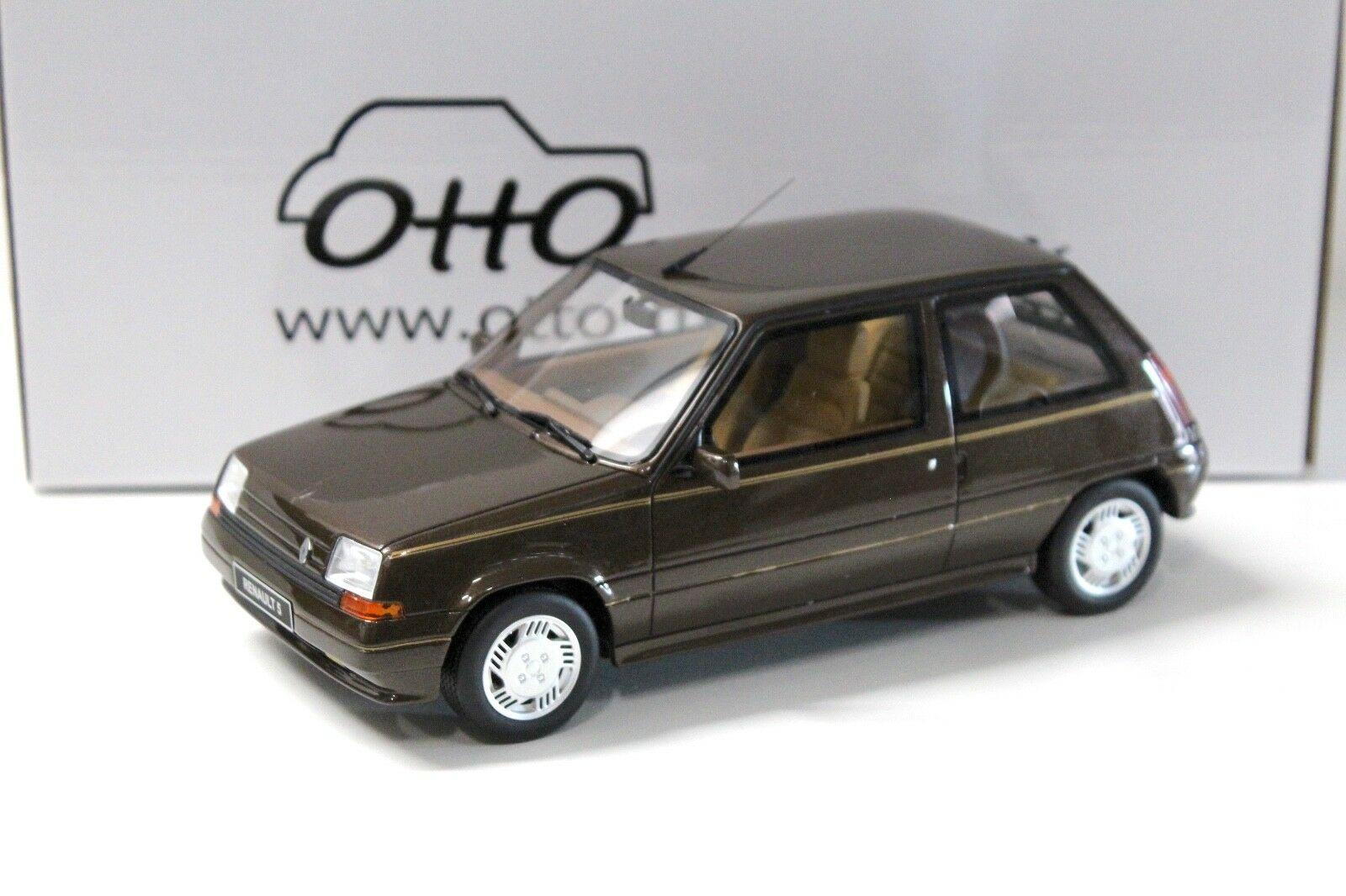 1:18 OTTO mobile OT764 Renault Super 5 Baccara brown