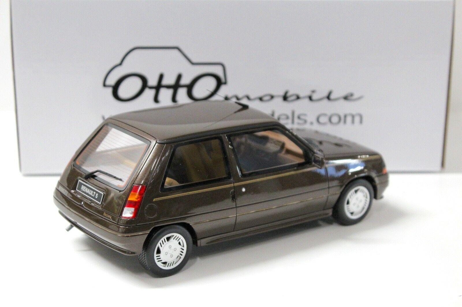 1:18 OTTO mobile OT764 Renault Super 5 Baccara brown