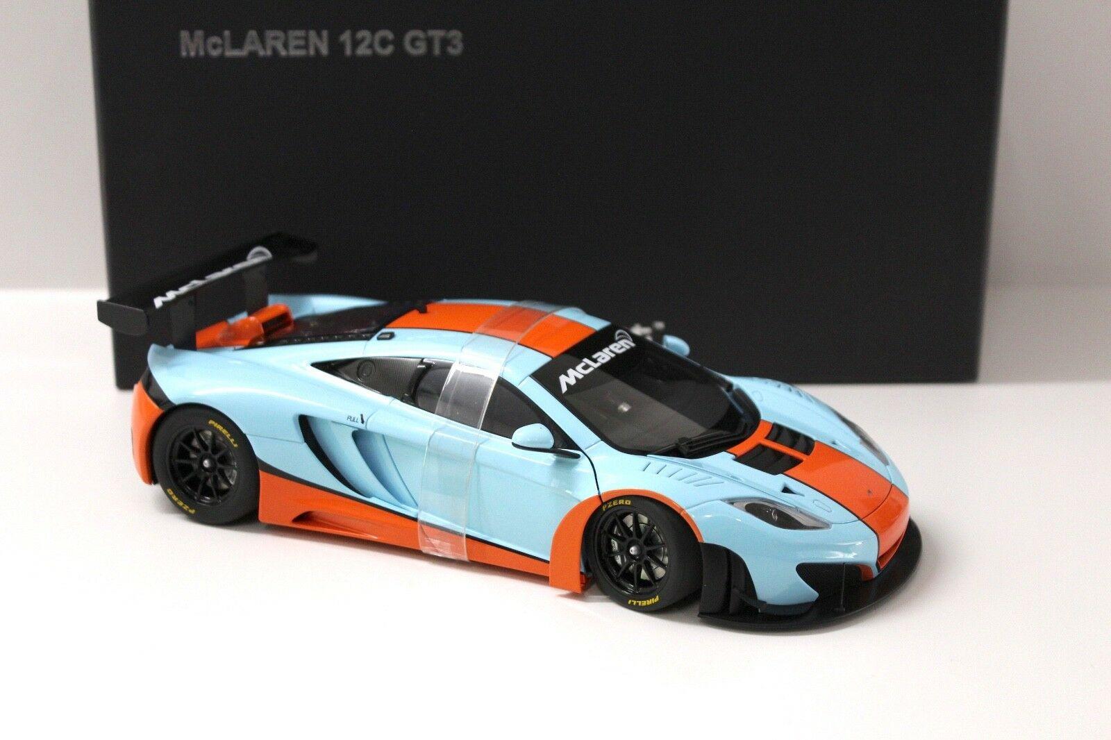 1:18 AUTOart McLaren MP4-12C GT3 Gulf Livery 2011