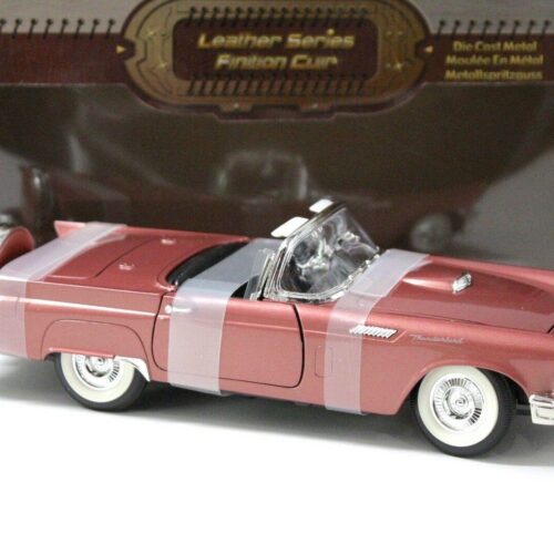 1:18 Road Signature Ford Thunderbird "REAL LEATHER" purple-red