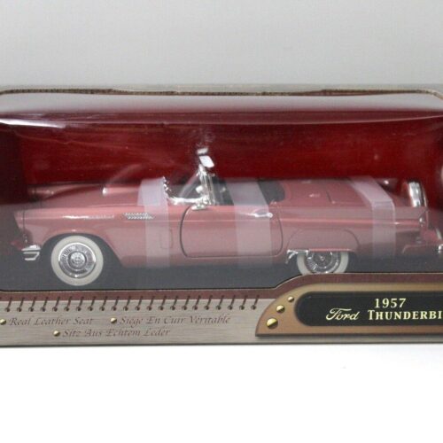 1:18 Road Signature Ford Thunderbird "REAL LEATHER" purple-red