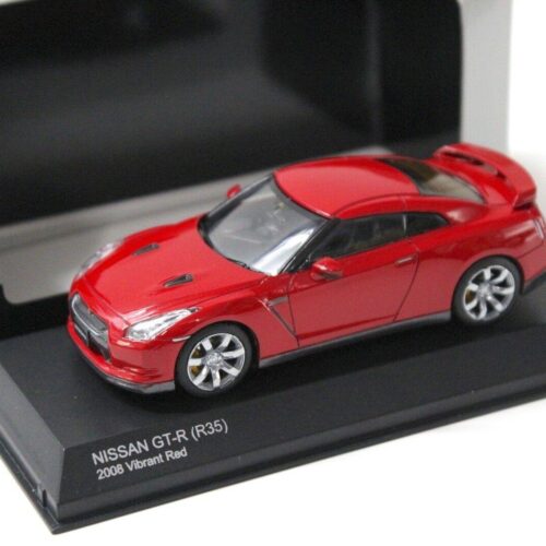 1:43 Kyosho Nissan GT-R R35 Vibrant red 2008