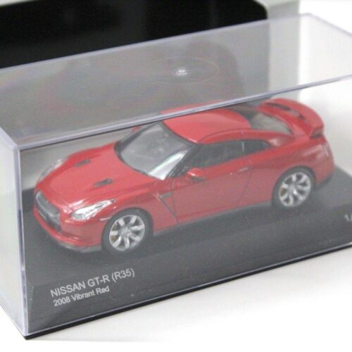 1:43 Kyosho Nissan GT-R R35 Vibrant red 2008